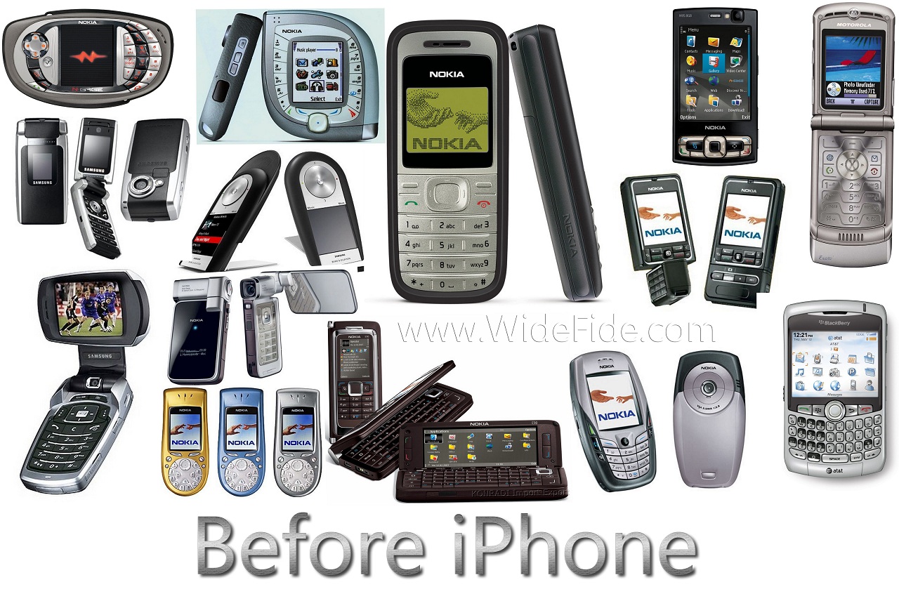 Старые телефоны и планшеты