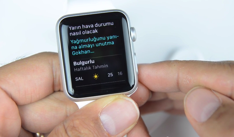 Apple Watch 1.0.1 ile Türkçe Siri Desteği Geldi!